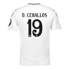 Officiële Voetbalshirt Real Madrid D. Ceballos 19 Thuis 2024-25 - Heren